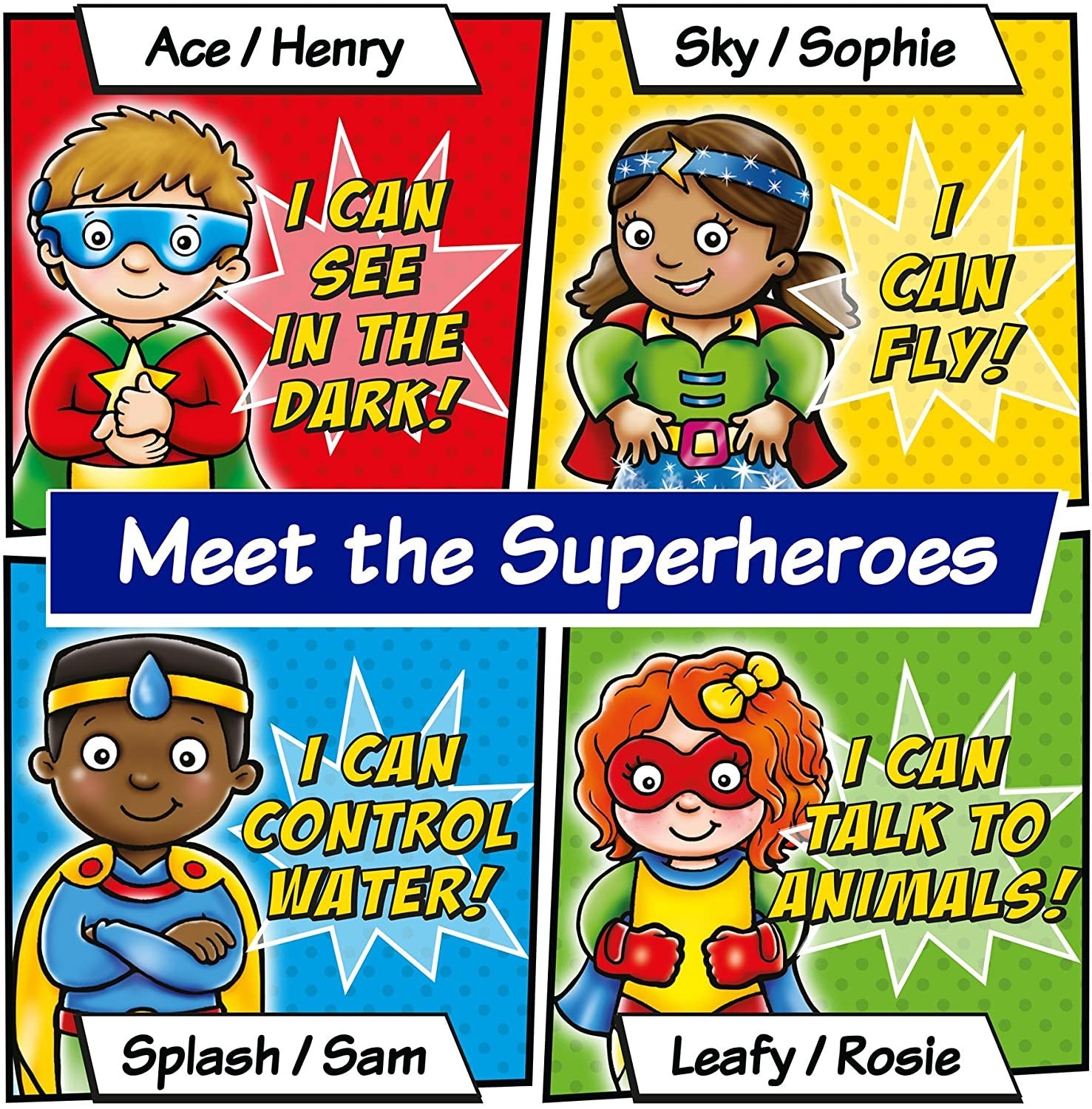 SUPERHERO LOTTO - Orchard Toys (XOT-065)