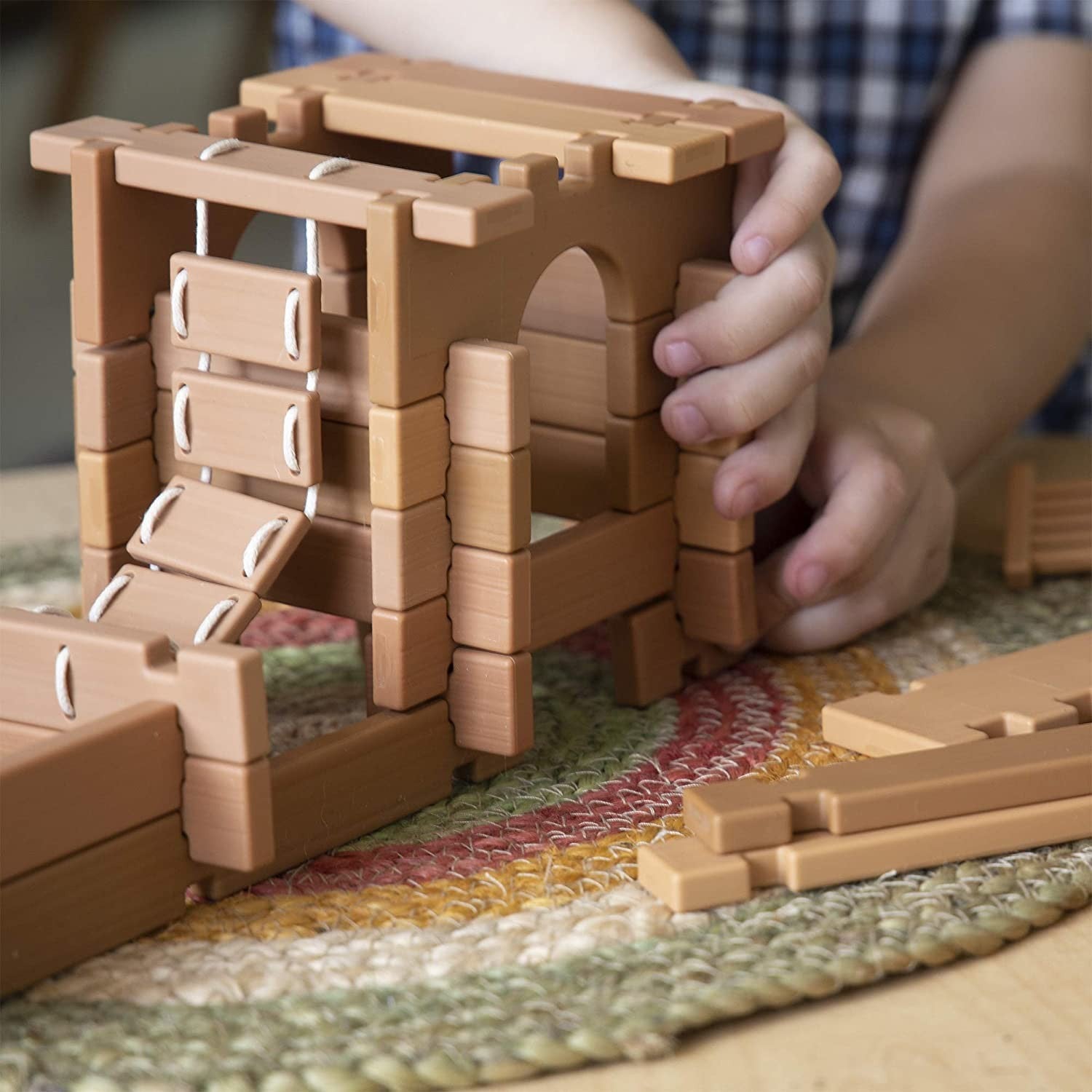 TABLETOP NOTCH BLOCKS – Western 85pzas-Guidecraft G6112