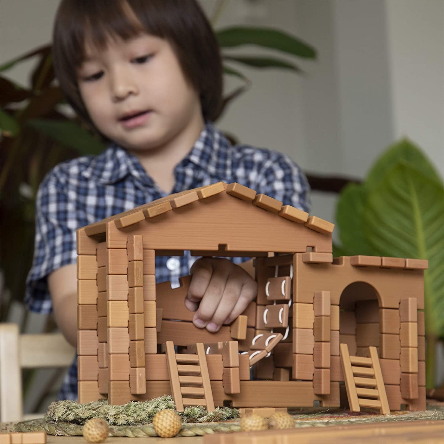 TABLETOP NOTCH BLOCKS – Western 85pzas-Guidecraft G6112