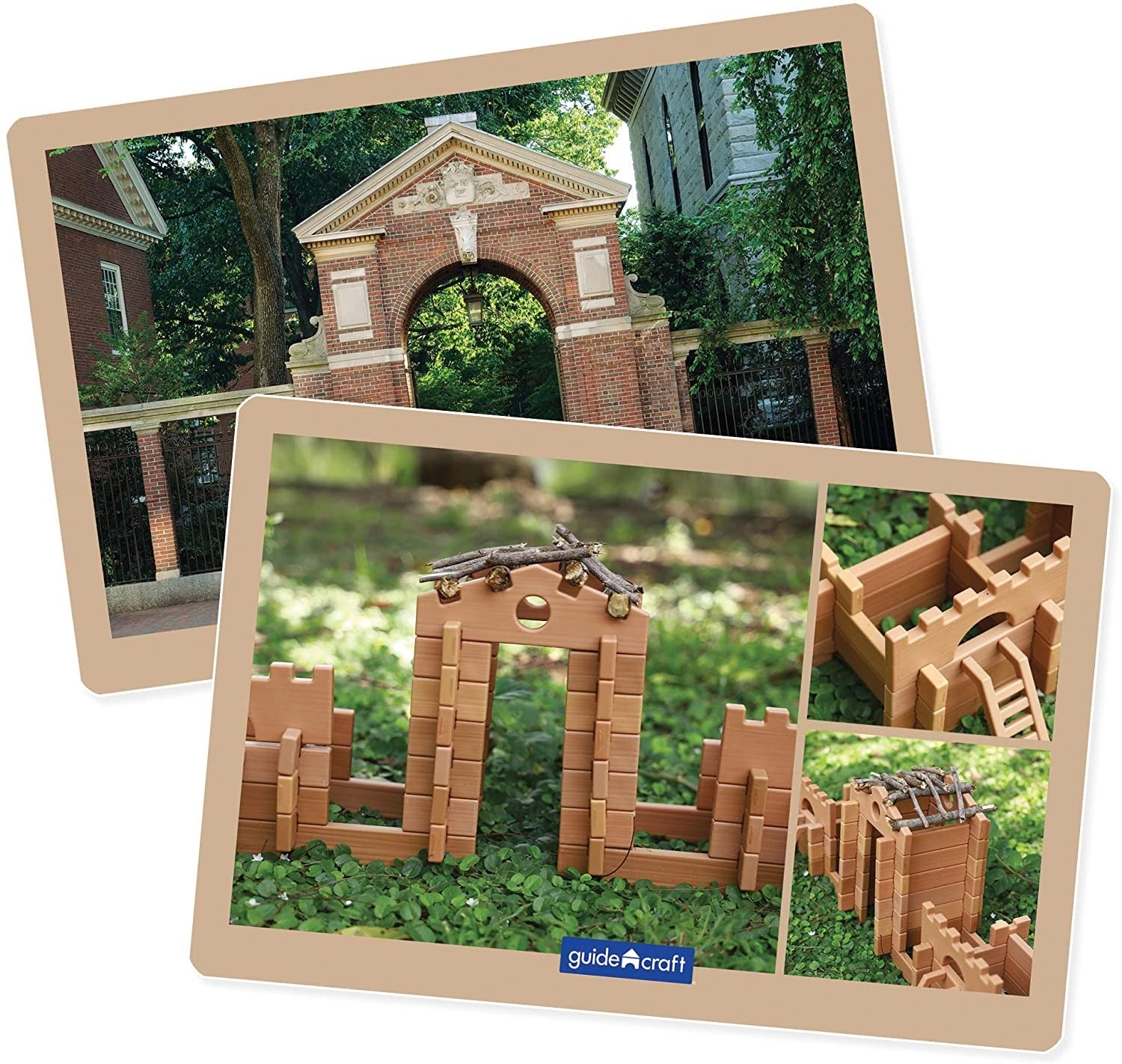 TABLETOP NOTCH BLOCKS – Western 85pzas-Guidecraft G6112