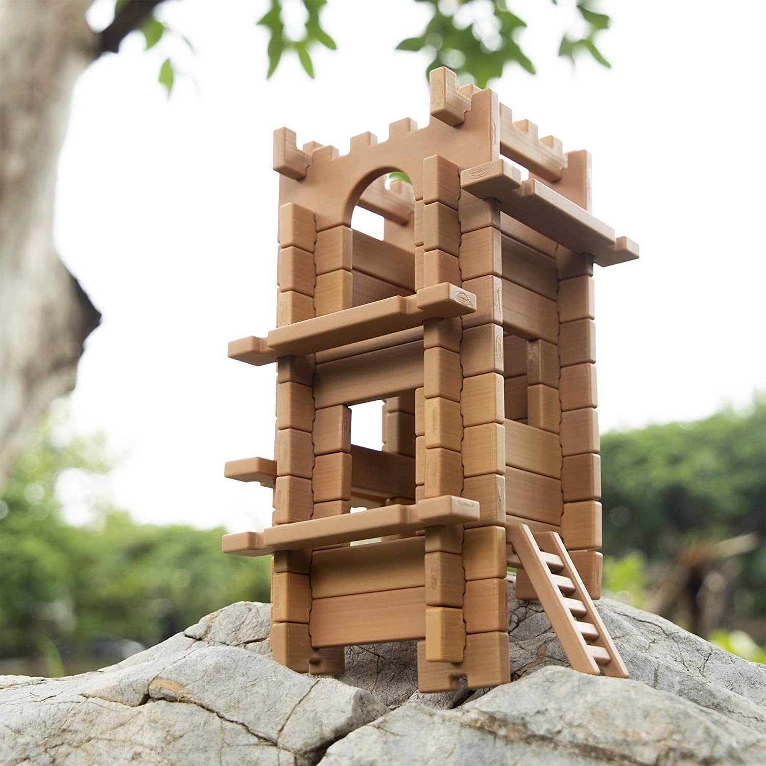 TABLETOP NOTCH BLOCKS – Western 85pzas-Guidecraft G6112