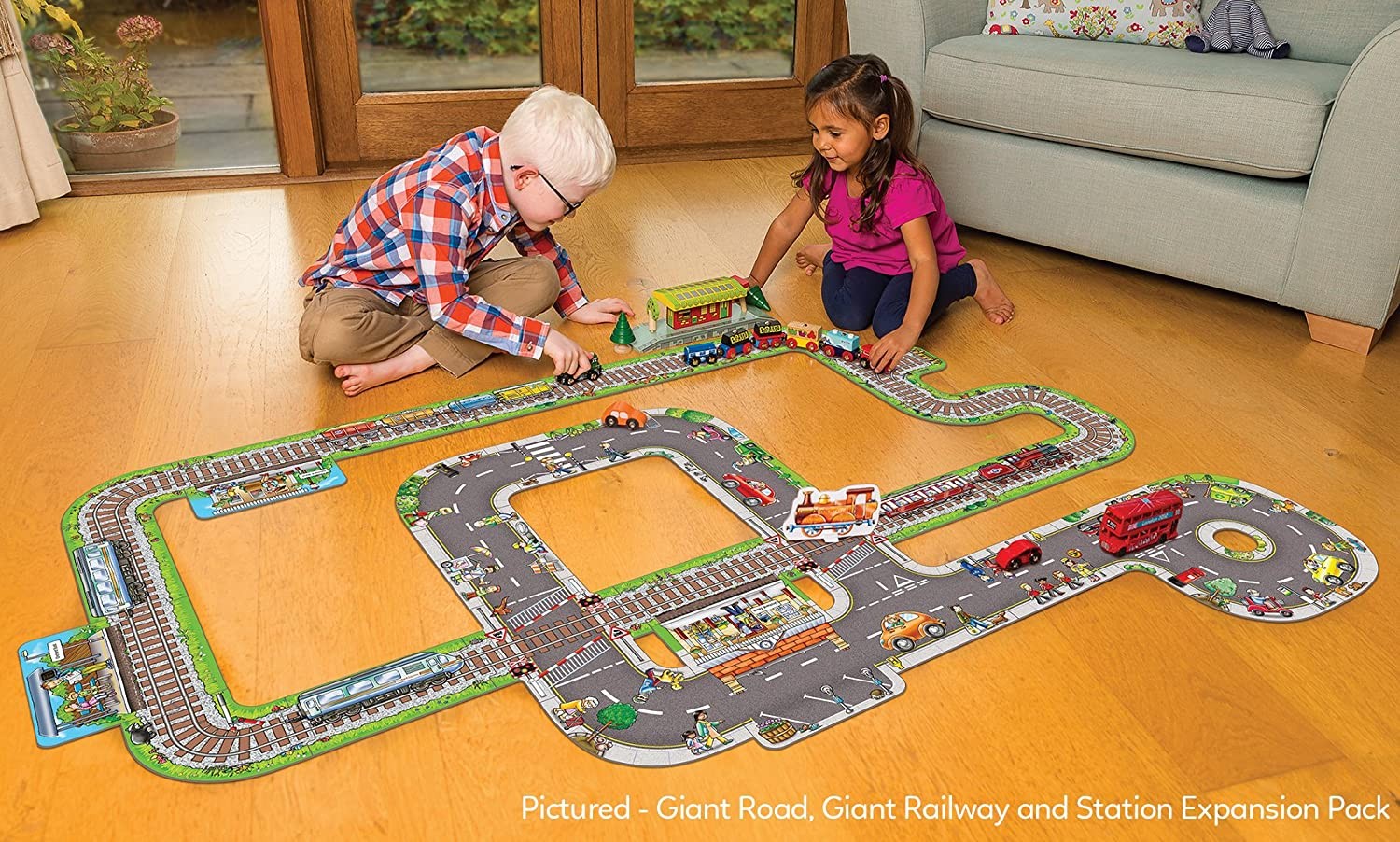 Puzle gigante con diseño de carretera - Orchard Toys