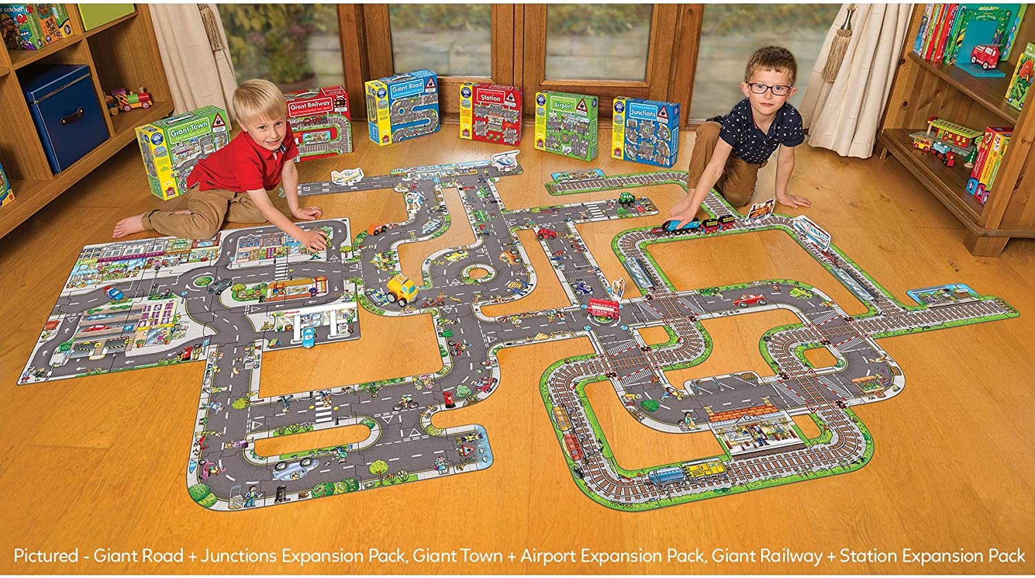Puzle gigante con diseño de carretera - Orchard Toys