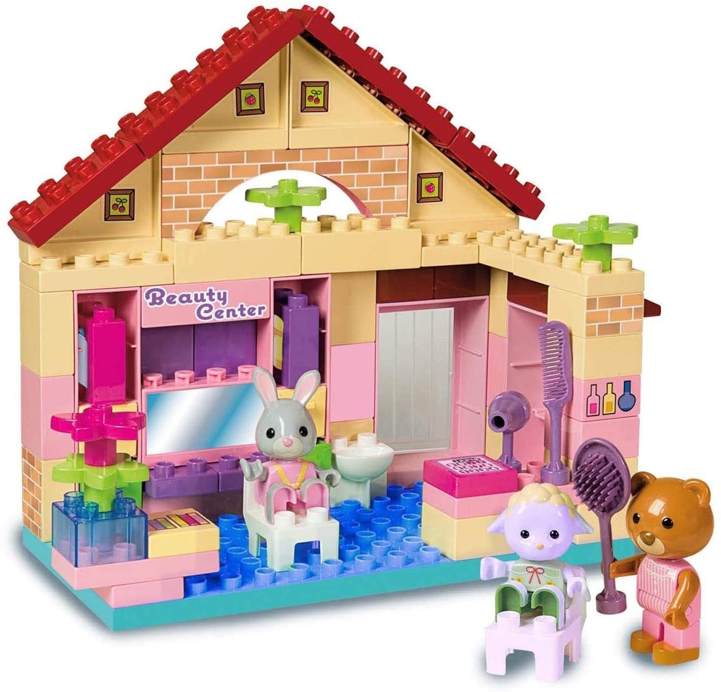 Juego de construcción centro de belleza Maximilian familias - Unicoplus 8940