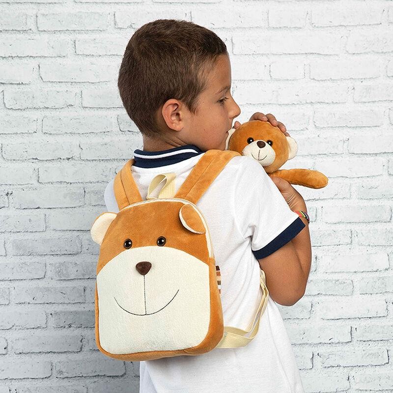 Mochila infantil oso reversible - Perletti 13032