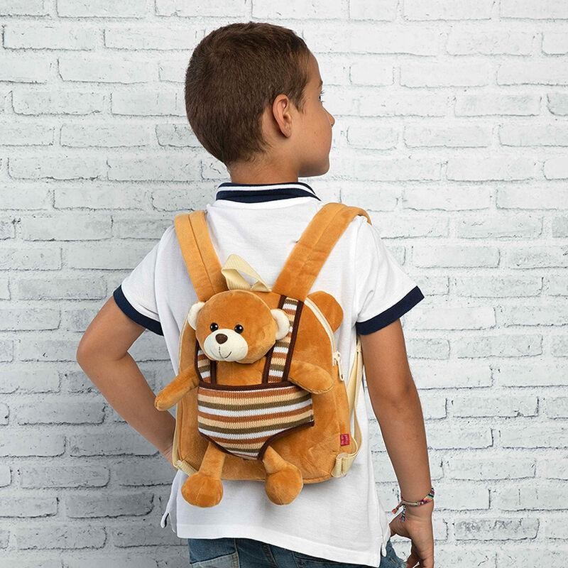 Mochila infantil oso reversible - Perletti 13032