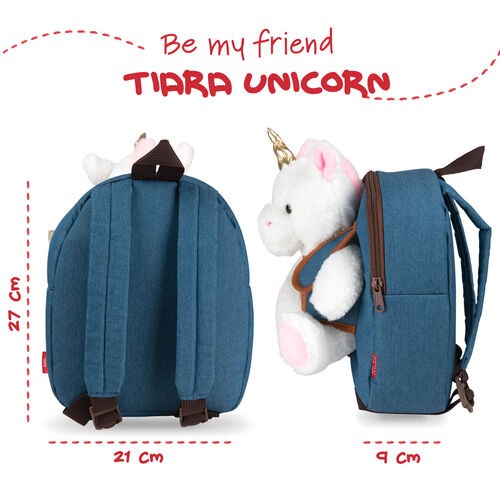 Mochila infantil tiara unicornio - Perletti 13037