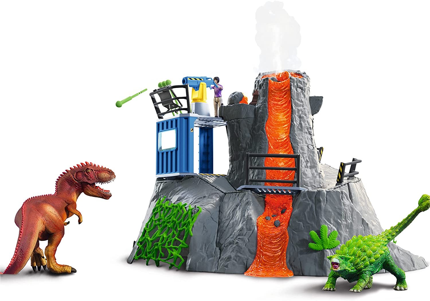 GRAN EXPEDICION AL VOLCÁN, DINOSAURIOS - SCHLEICH 42564