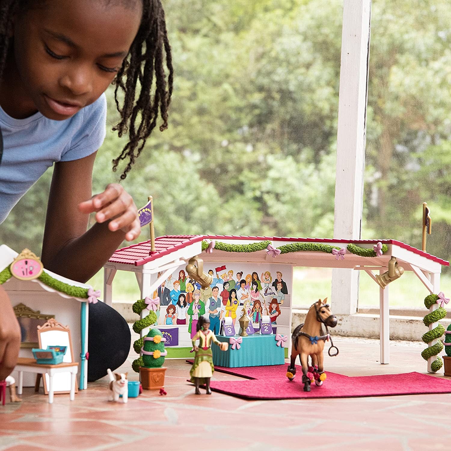 Juego club de caballos gran espectáculo ecuestre - Schleich 42466