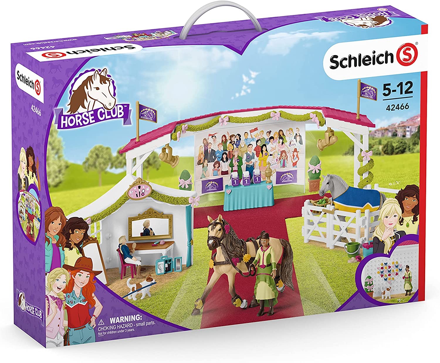 Juego club de caballos gran espectáculo ecuestre - Schleich 42466