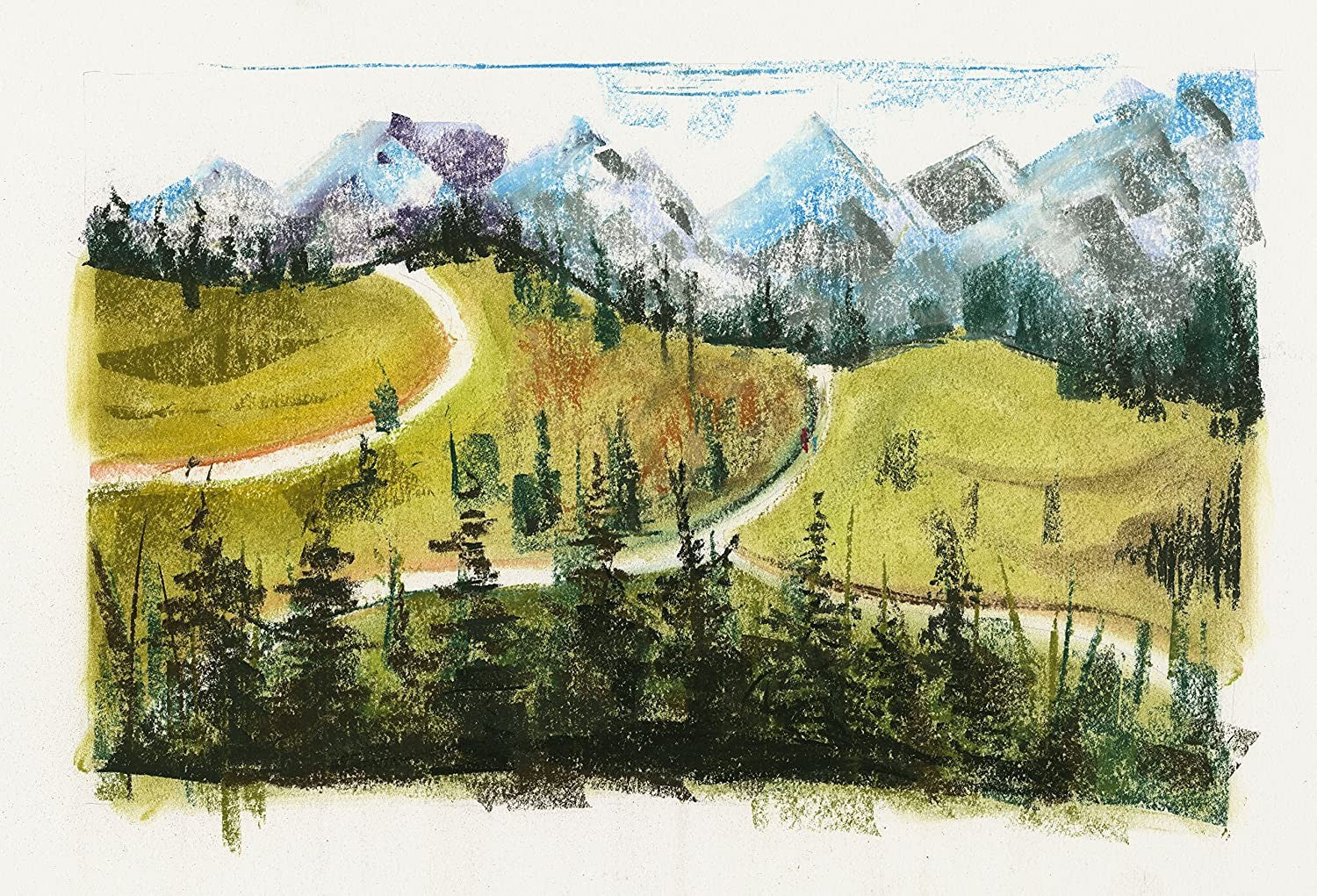 ESTUCHE 24 TIZAS PASTEL - FABER CASTELL