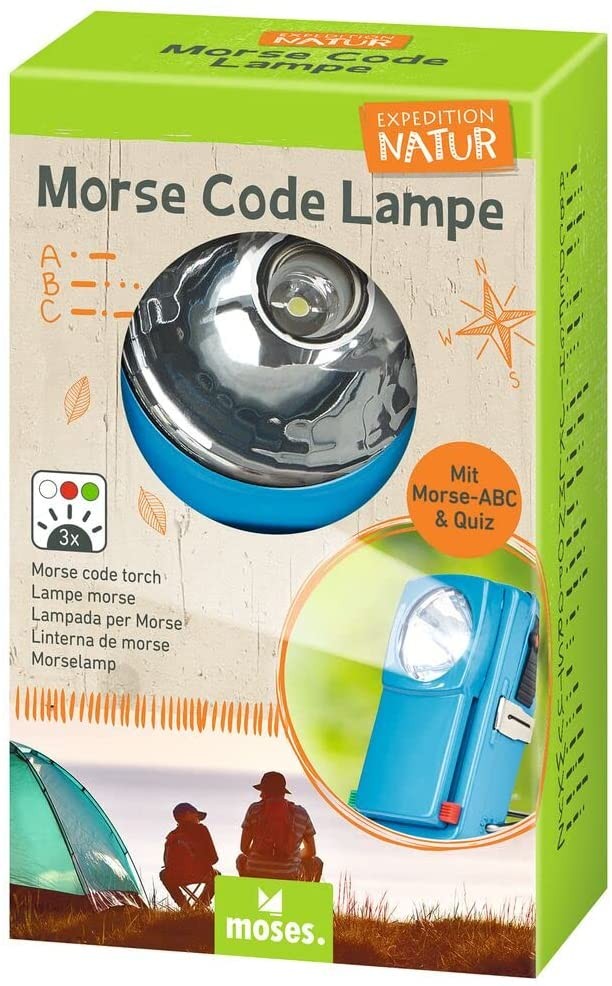 Linterna infantil con codigo morse - Moses