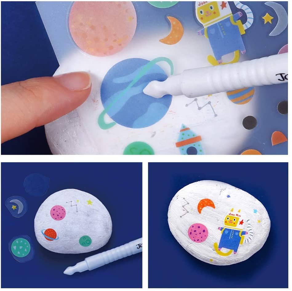 Juego de Kit creativo de pintura de rocas - Jar Melo