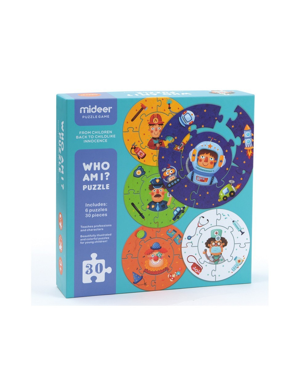 WHO AM I ? PUZZLE - Andreu Toys