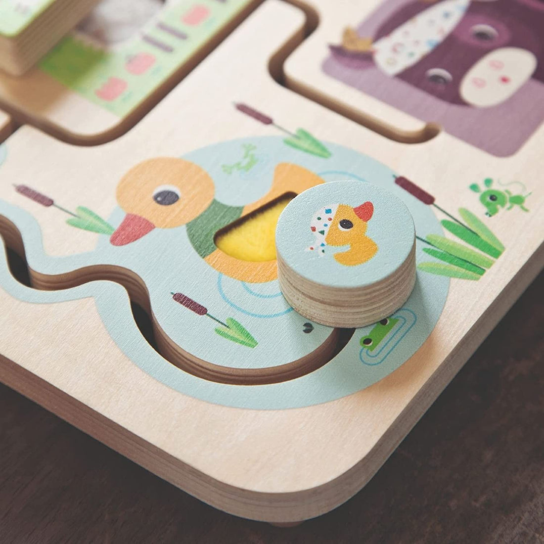 Juego sensorial granja laberinto - Liliputiens 83339