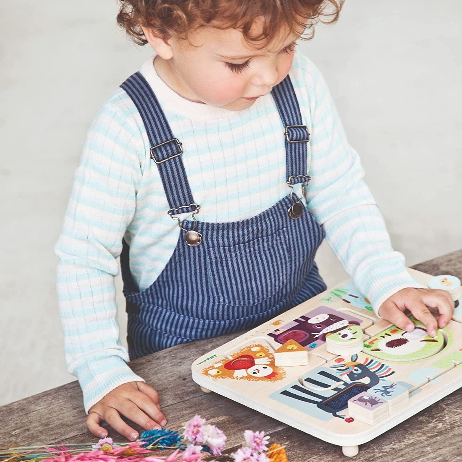 Juego sensorial granja laberinto - Liliputiens 83339