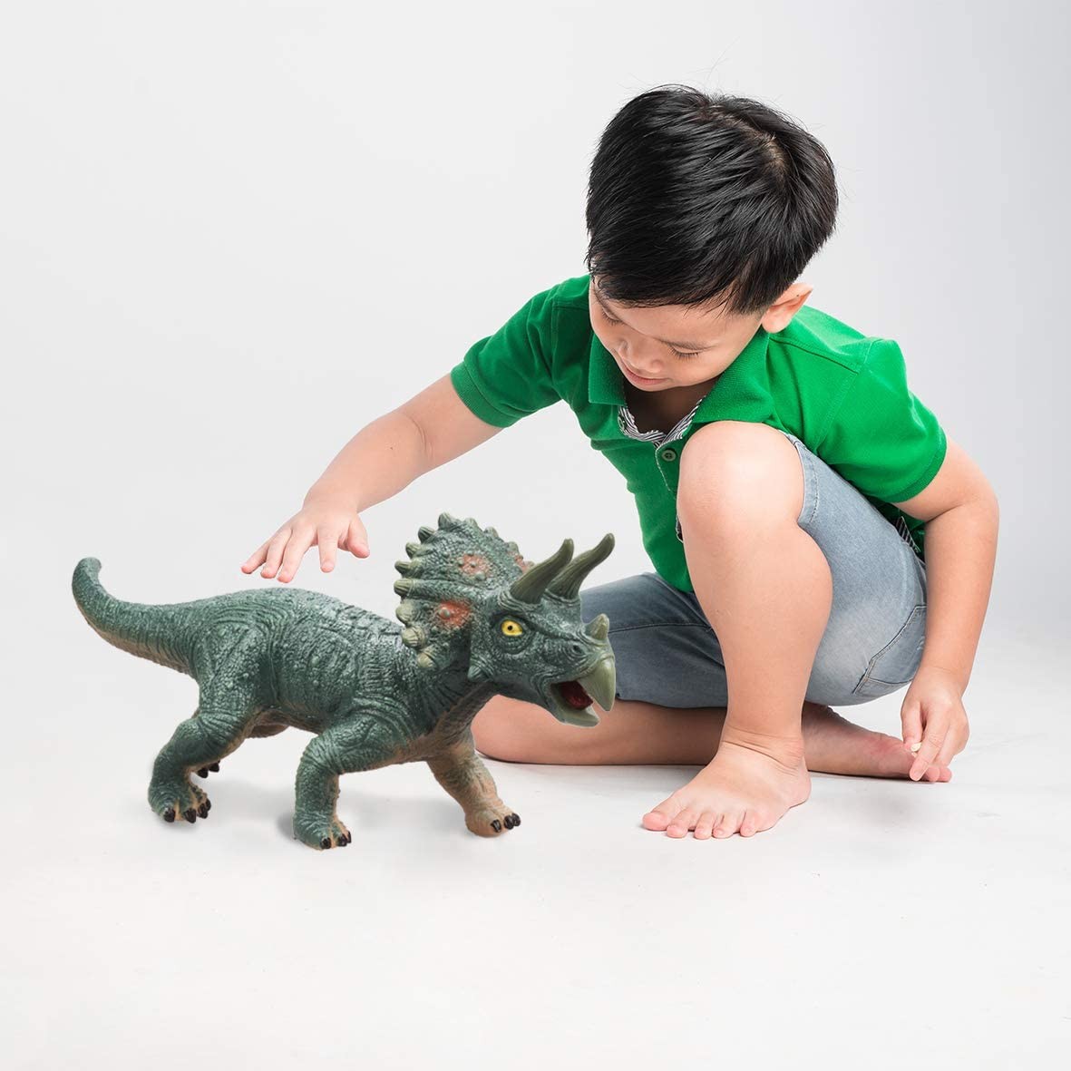 DINOSAURIO TRICERATOPS FOAM - Wild Predators