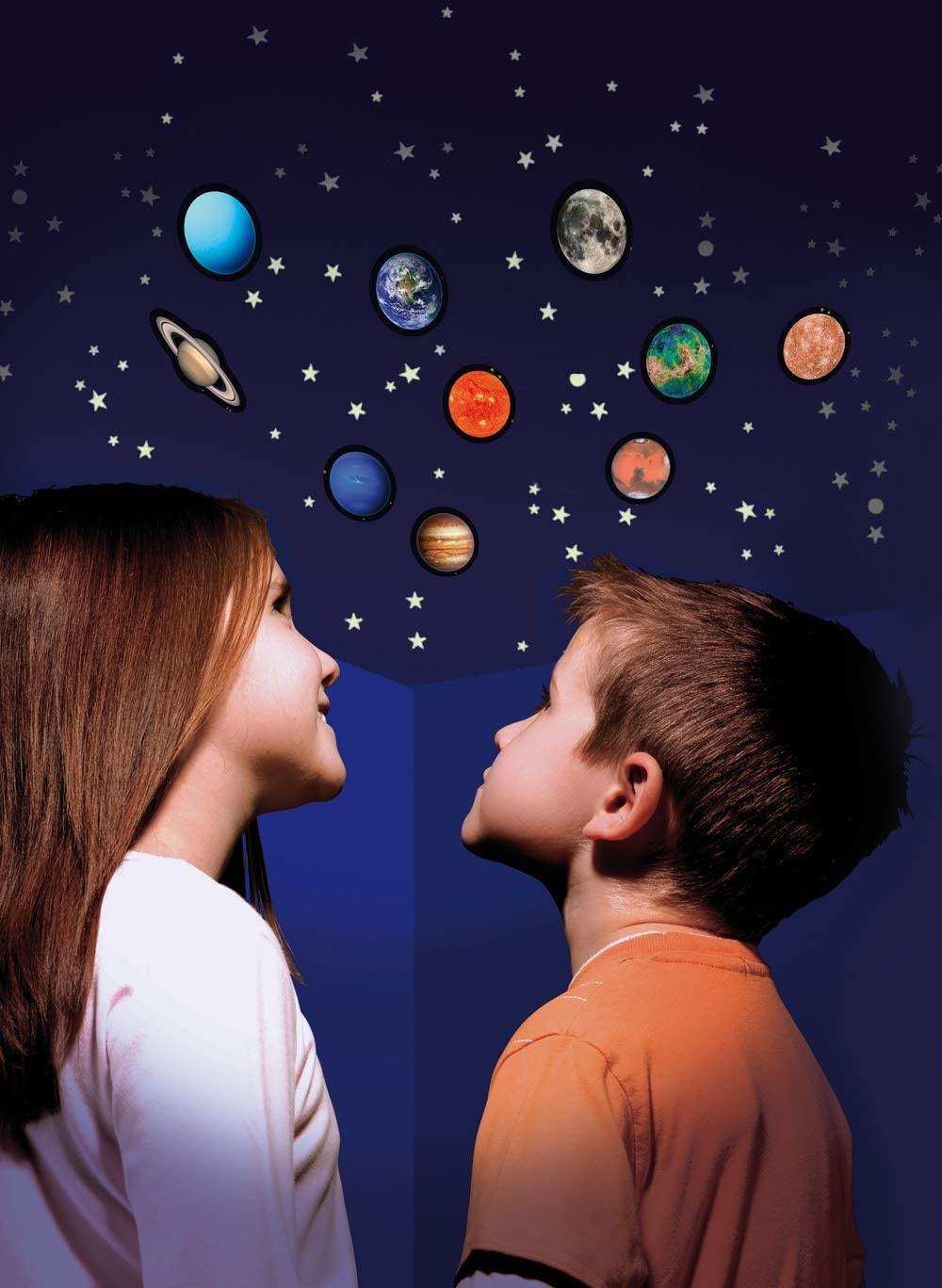 Pegatinas 3D planetas - The Glow all stars