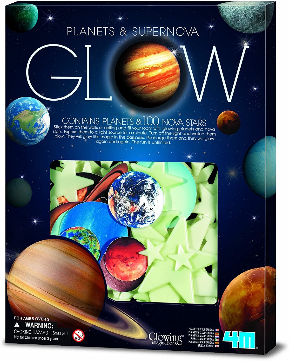 SUPER NOVA PLANETAS: IN BOX CIENCIA, 100 PIEZAS - 4M