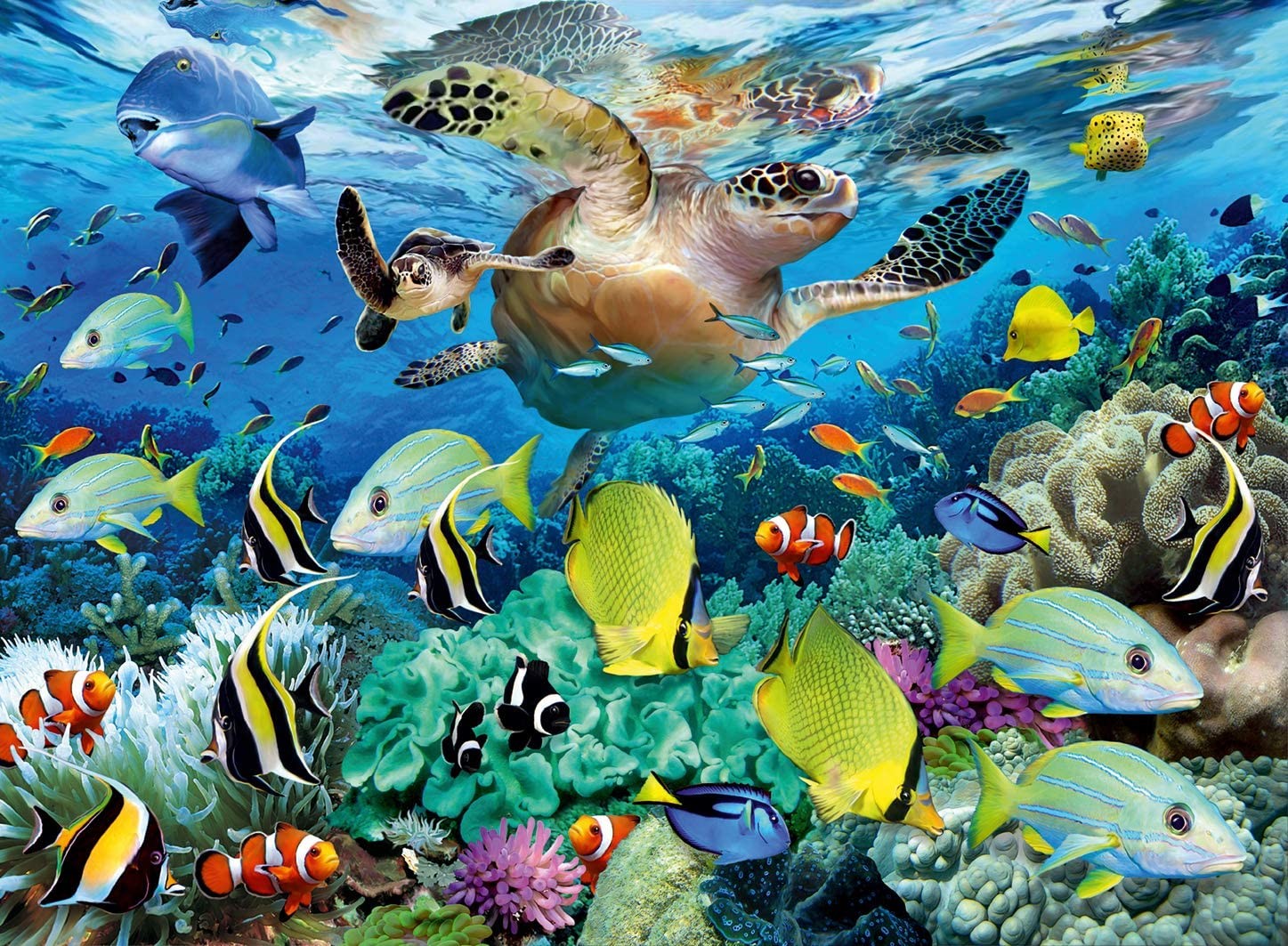 Puzle el arrecife - animales del mundo marino 150 piezas XXL - Ravensburger 10009