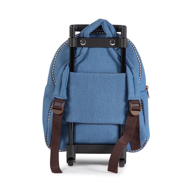 Mochila infantil trolley con peluche perrito - Perletti 13034