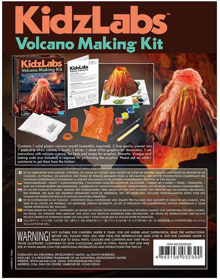 VOLCANO MAKING KIT - 4M 004M3230