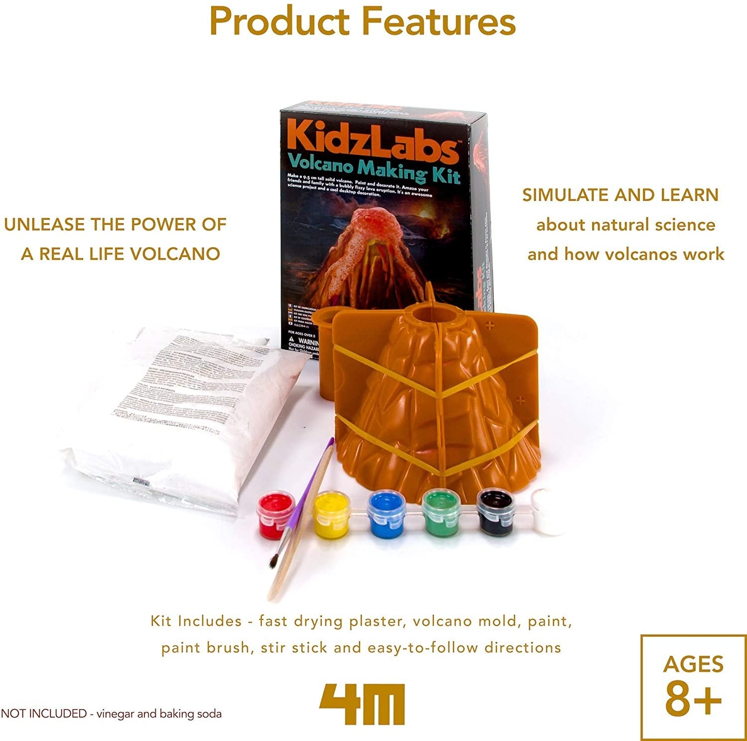 VOLCANO MAKING KIT - 4M 004M3230