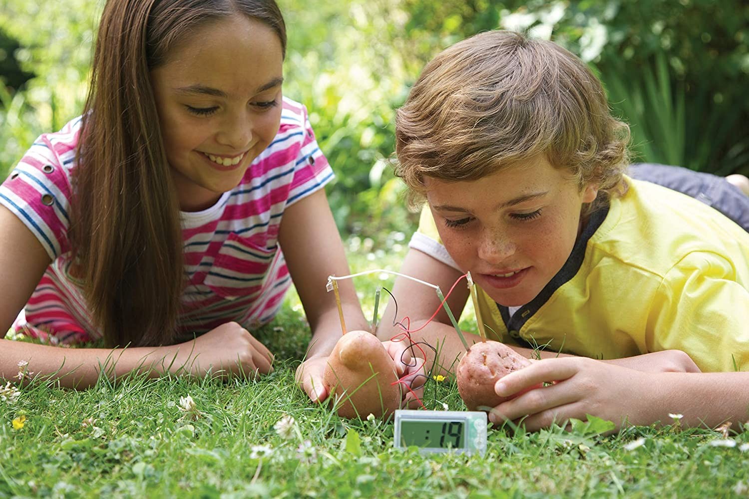 Juego de ciencia reloj de patata - 4M 303275
