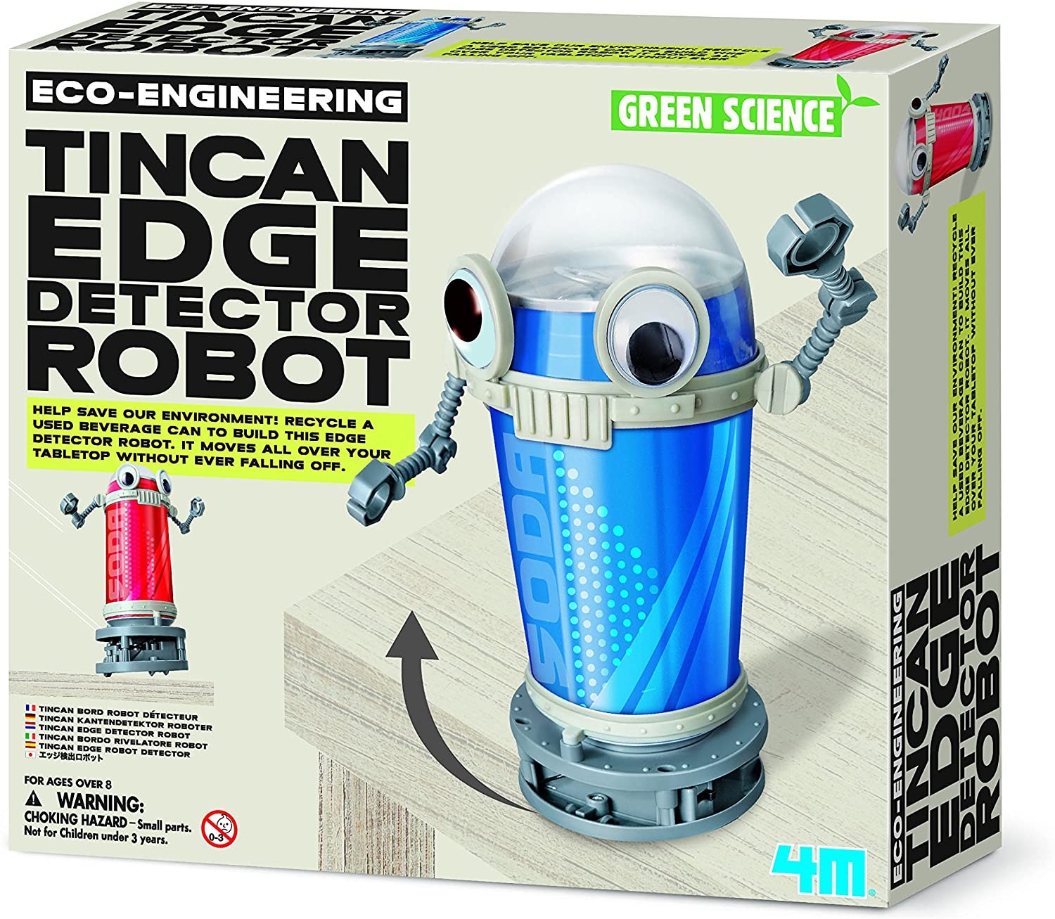 TIN CAN EDGE DETECTOR ROBOT ROBOTICA - 4M (00-03370)