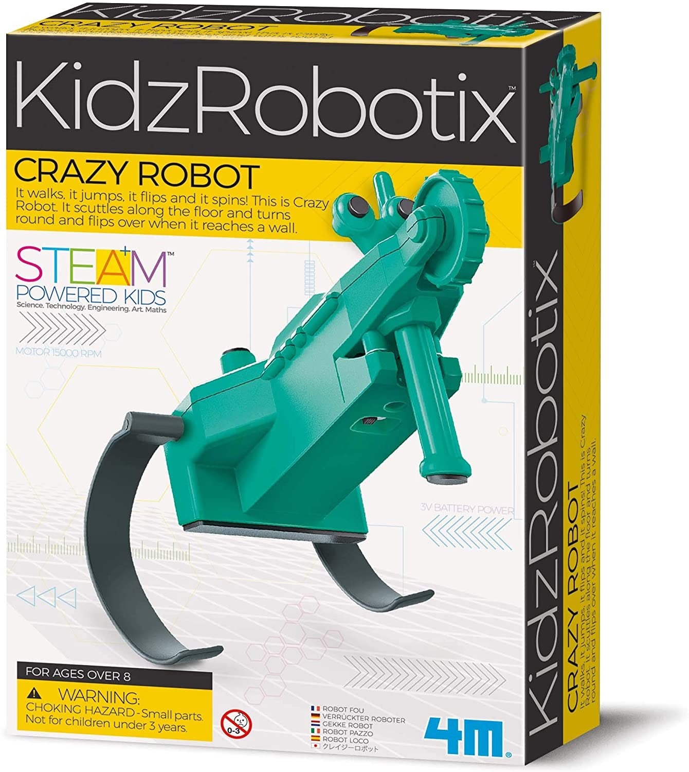 KIDZROBOTIX CRAZY ROBOT - 4M (403393)