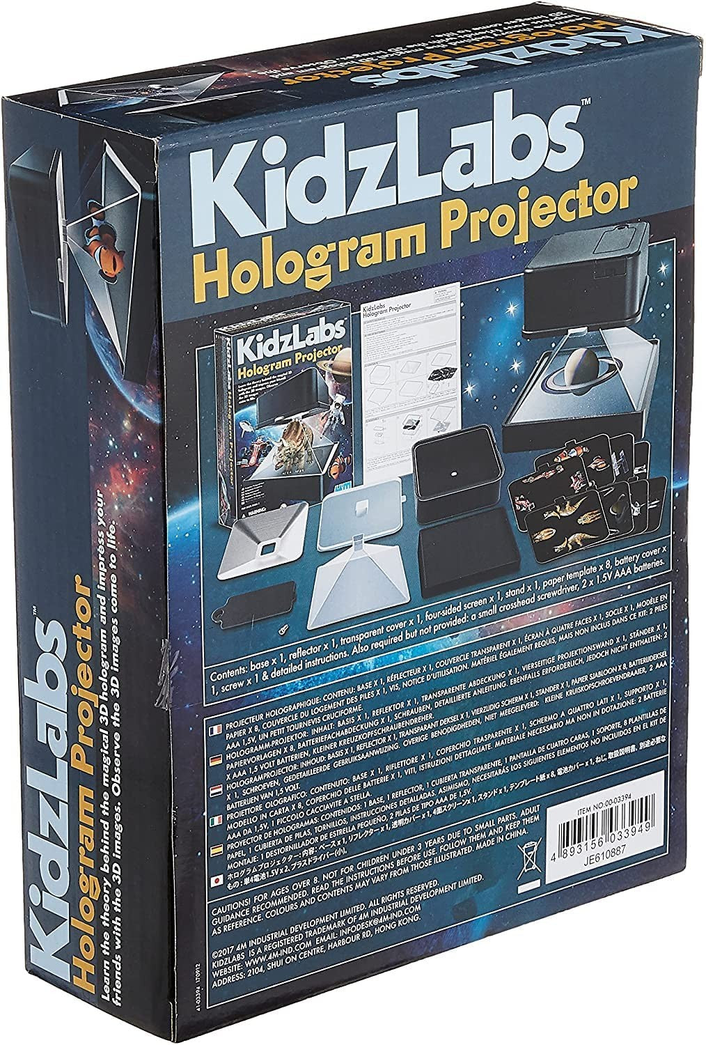 KIDZLABS PROYECTOR HOLOGRÁFICO - 4M (403394)