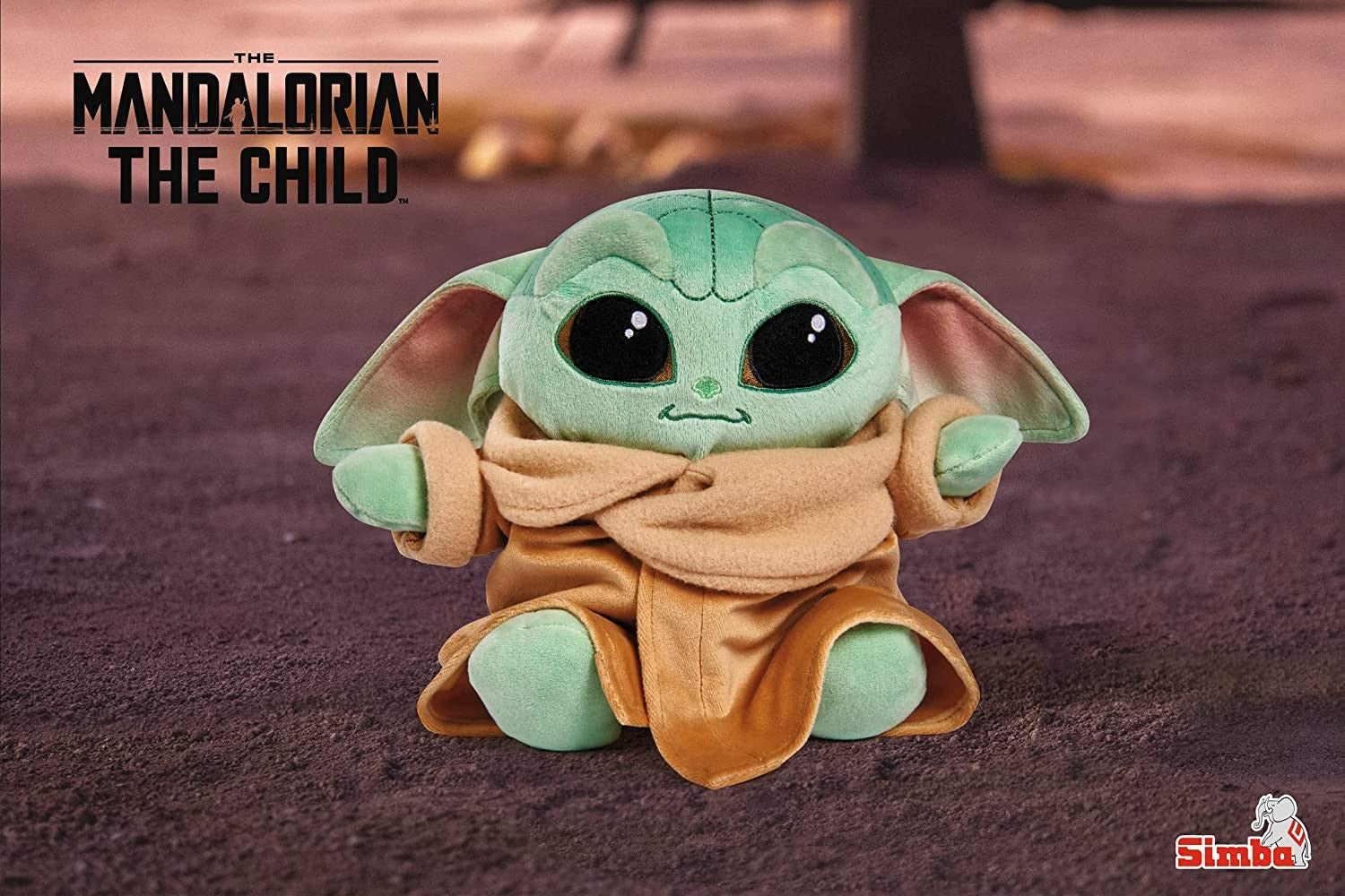 GROGU PELUCHE THE CHILD BABY YODA GRANDE 66cm- Simba