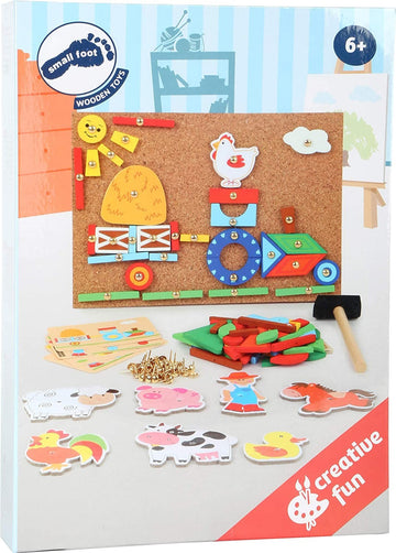 JUEGO DE MARTILLO LA GRANJA - Small foot (10228)