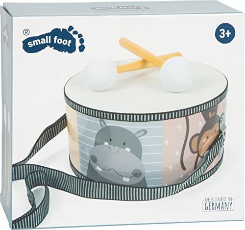 TAMBOR DE MADERA "COLORES SILVESTRES" -Small foot (11952)