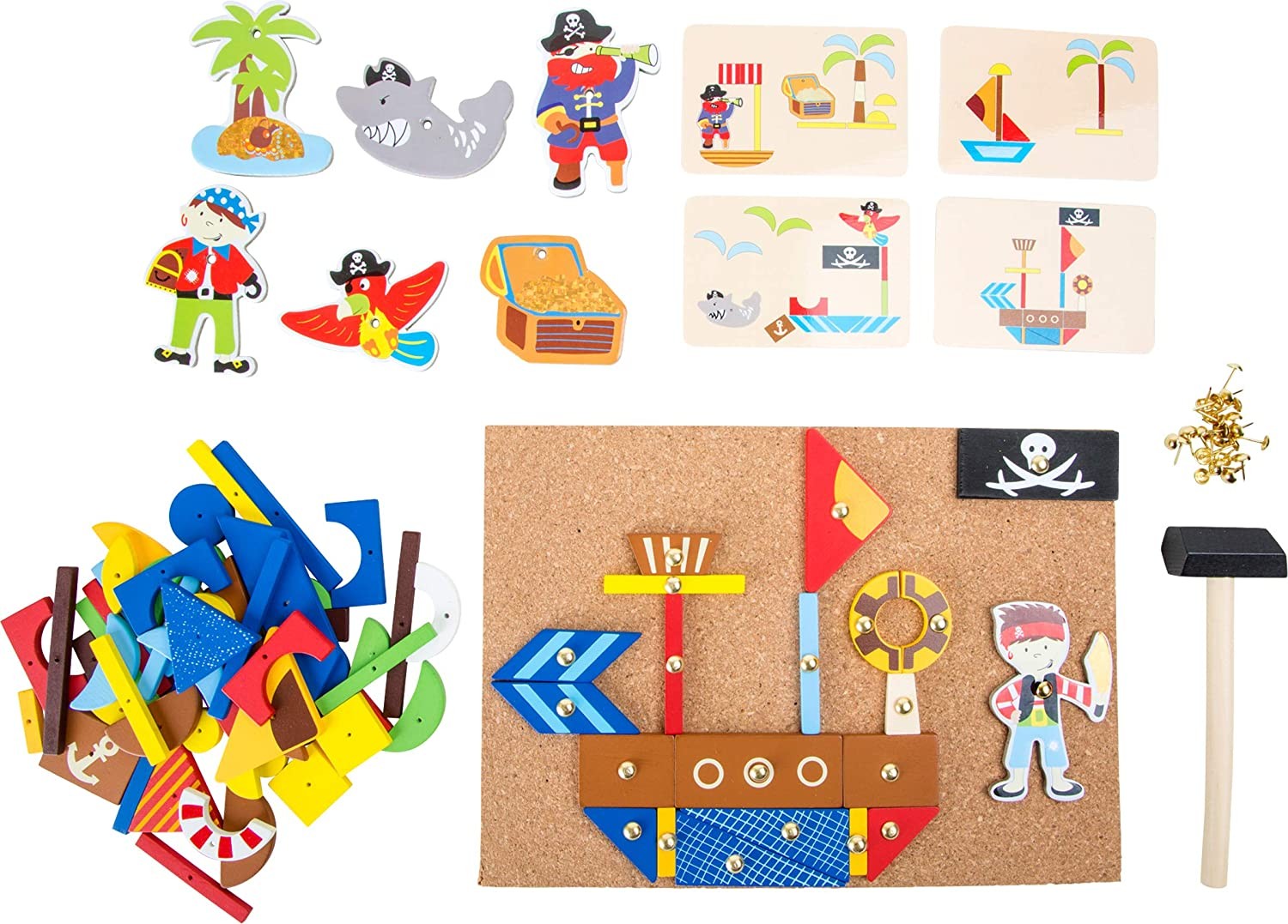 JUEGO DE MARTILLO PIRATAS - Small foot (10226)