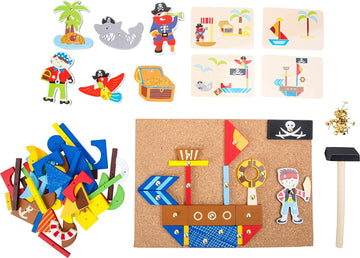 JUEGO DE MARTILLO PIRATAS - Small foot (10226)
