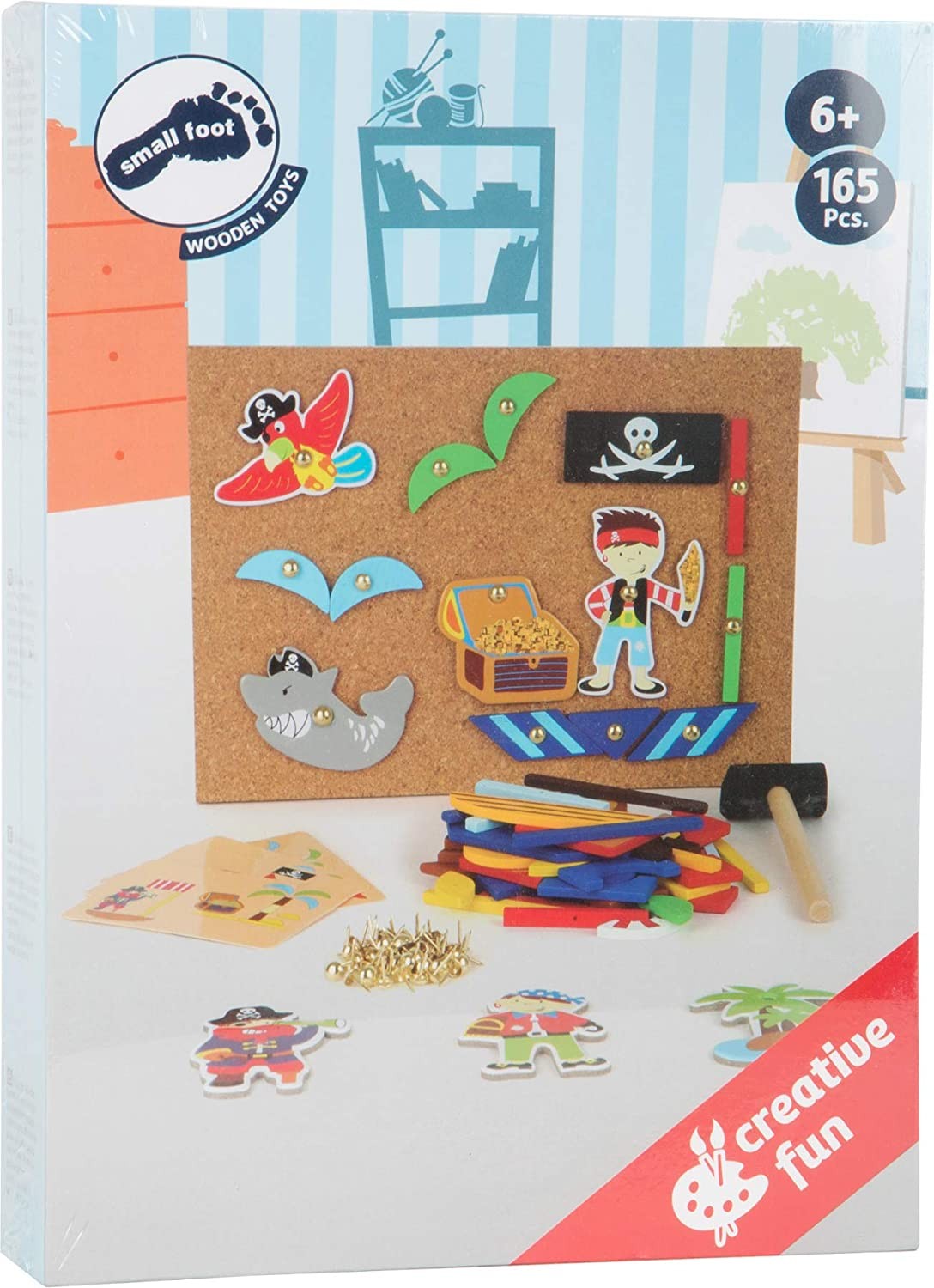 JUEGO DE MARTILLO PIRATAS - Small foot (10226)