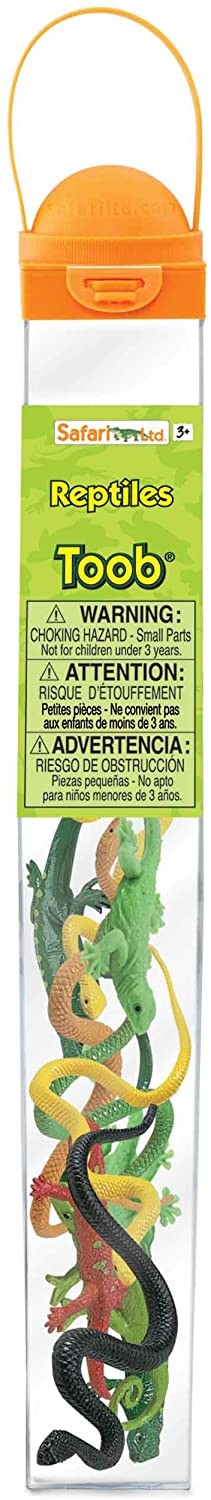 TUBO FIGURAS REPTILES - Safari 695704