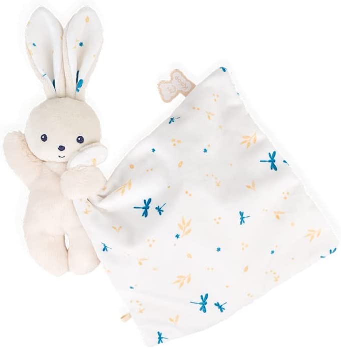 CONEJO DOUDOU CON MANTA SUAVE BLANCO -Kaloo K972000