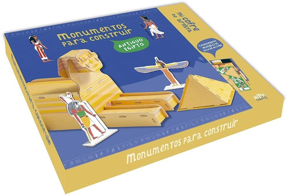 MONUMENTOS PARA CONSTRUIR : ANTIGUO EGIPTO - Auzou