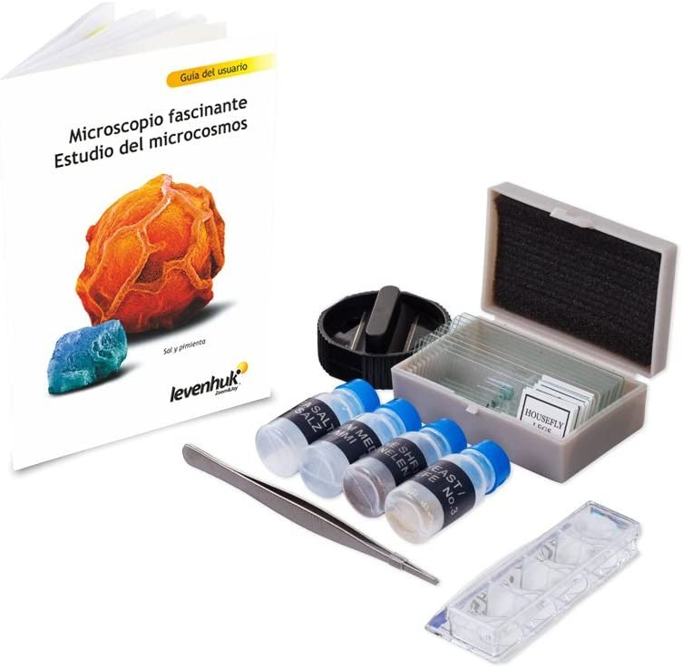 MICROSCOPIO LEVENHUK LABZZ  M101 MoonstonePiedra de Luna