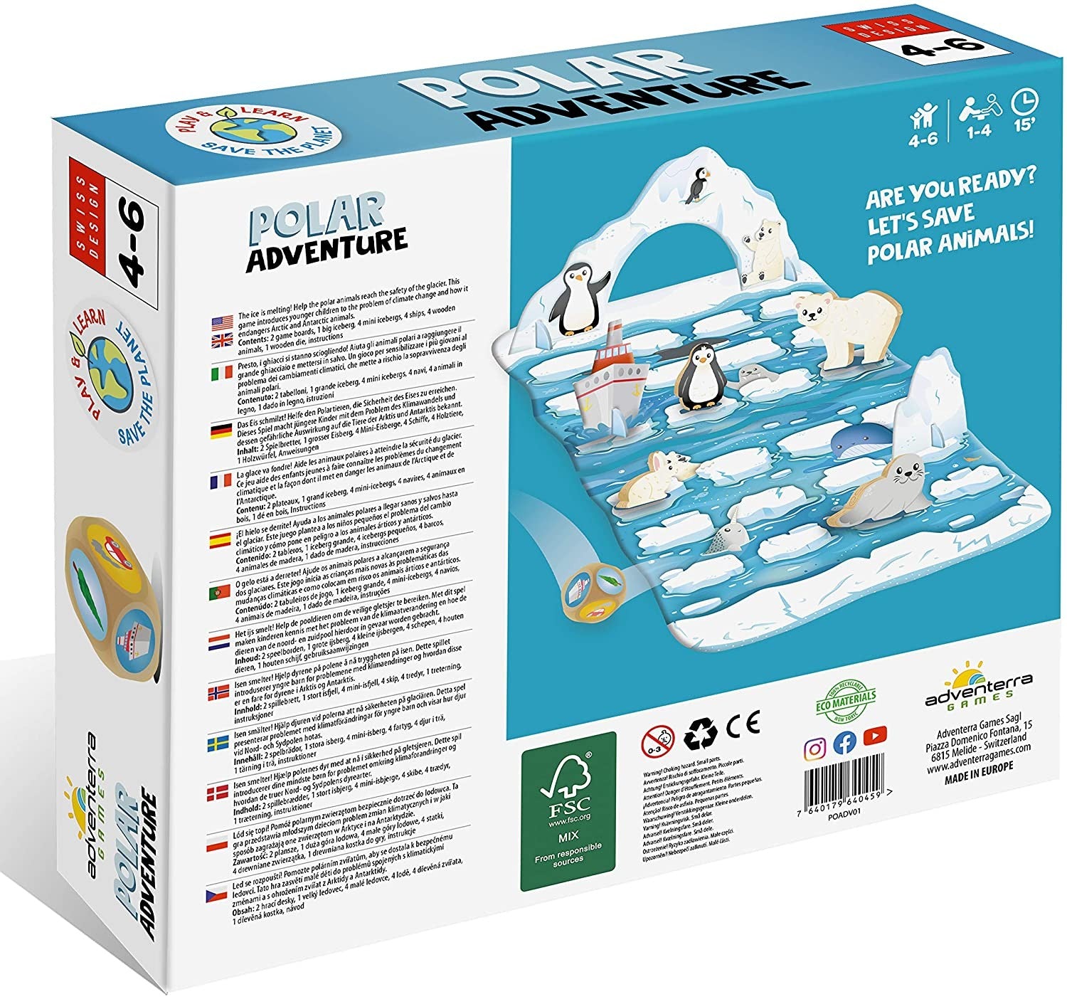 POLAR ADVENTURE - Adventerra games POADV03