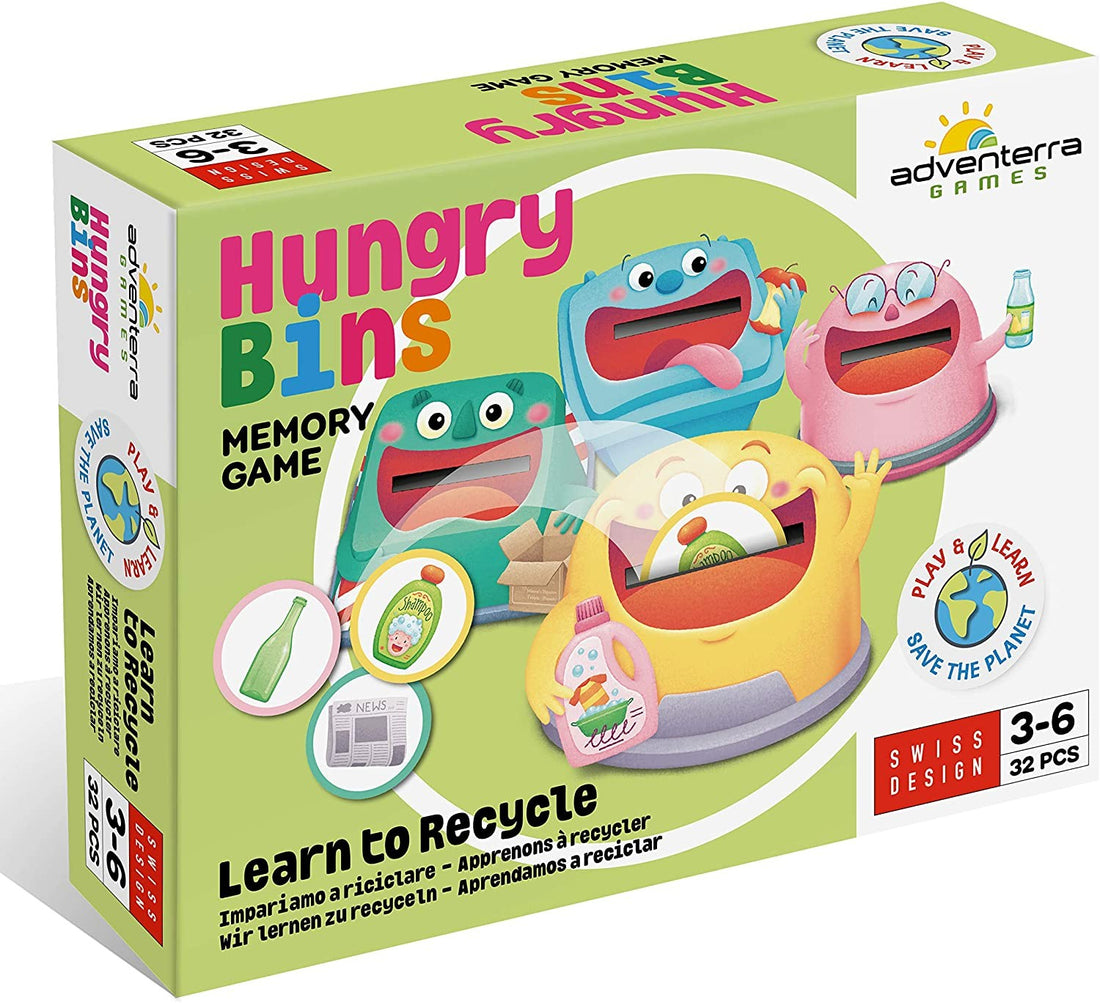 HUNGRY BINS APRENDAMOS A RECICLAR - Adventerra games
