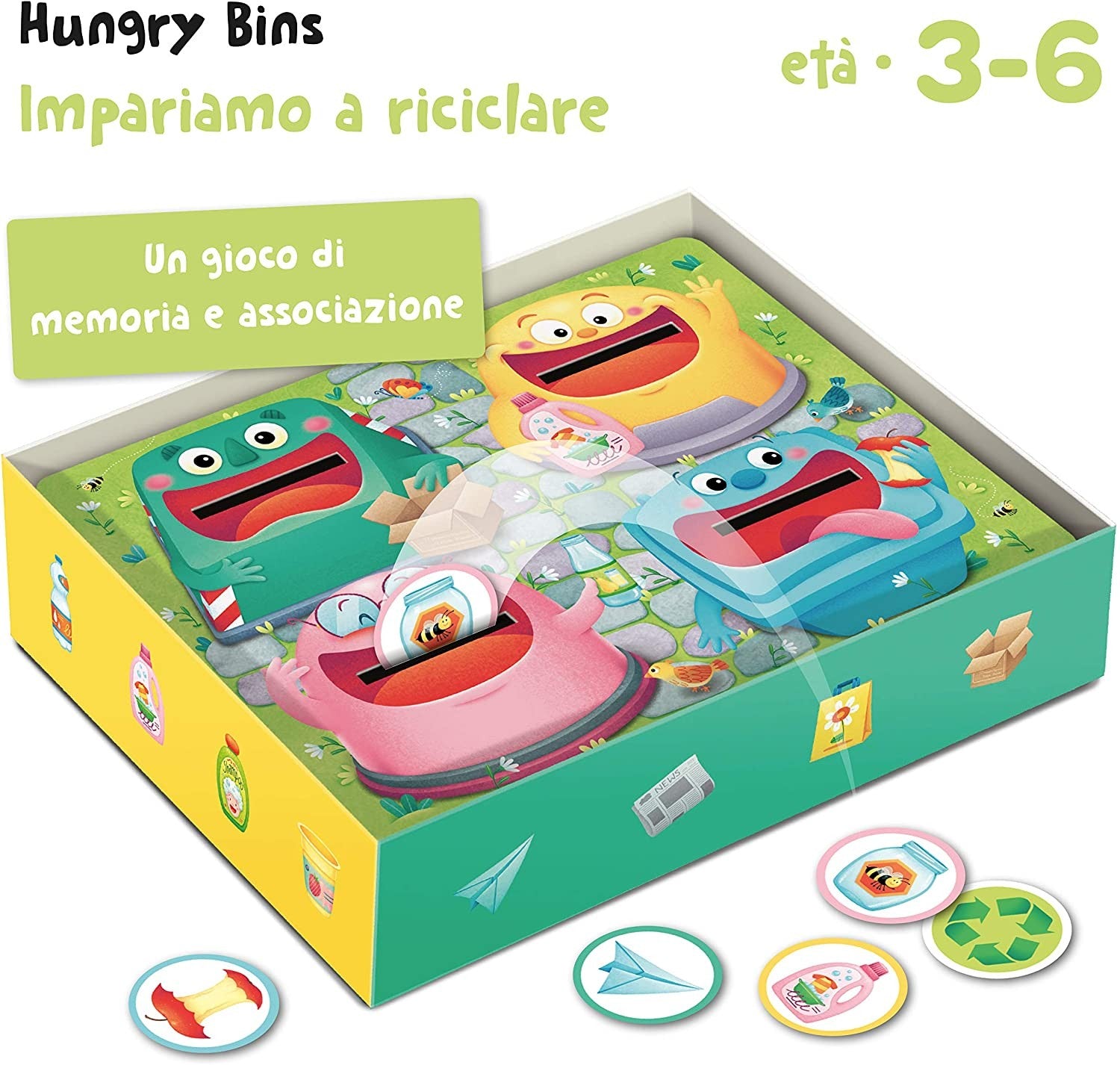 HUNGRY BINS APRENDAMOS A RECICLAR - Adventerra games