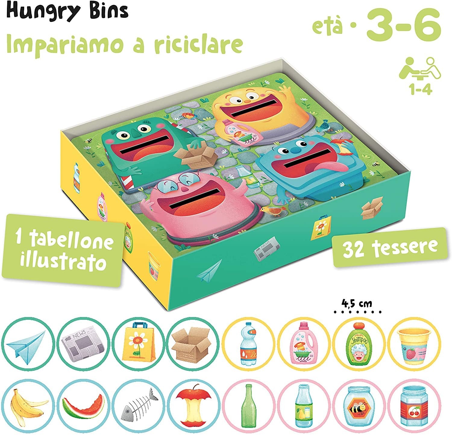 HUNGRY BINS APRENDAMOS A RECICLAR - Adventerra games