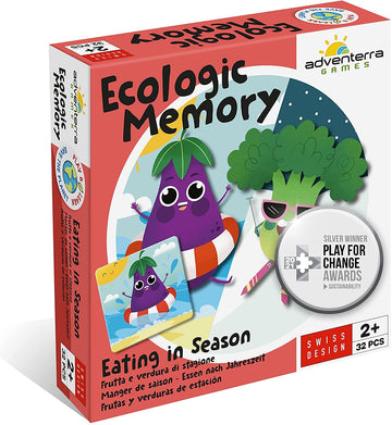 ECOLOGIC MEMO FRUTAS Y VERDURAS DE ESTACIÓN - Adventerra Games