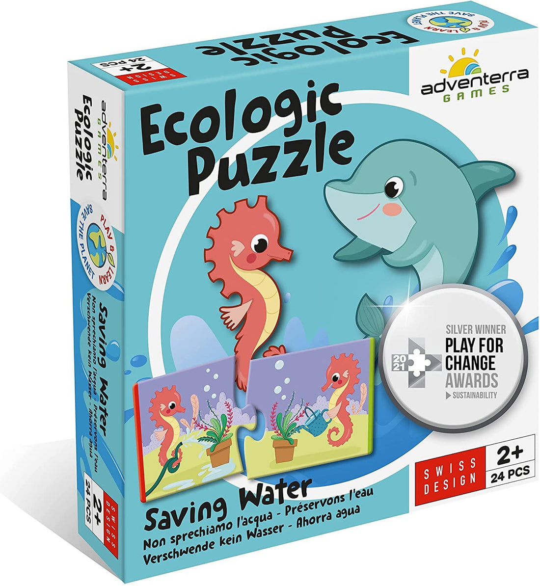 ECOLOGIC PUZZLE AHORRA AGUA - Adventerra Games