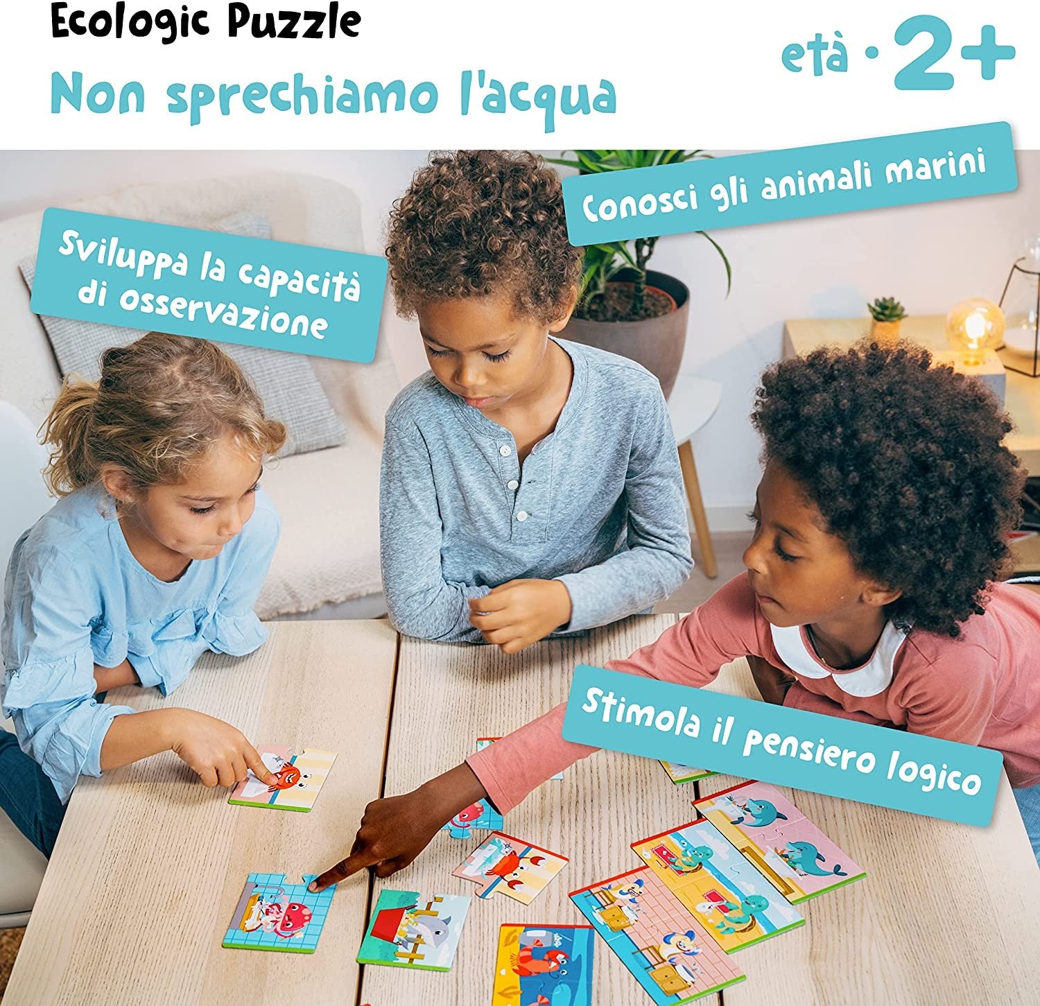 ECOLOGIC PUZZLE AHORRA AGUA - Adventerra Games