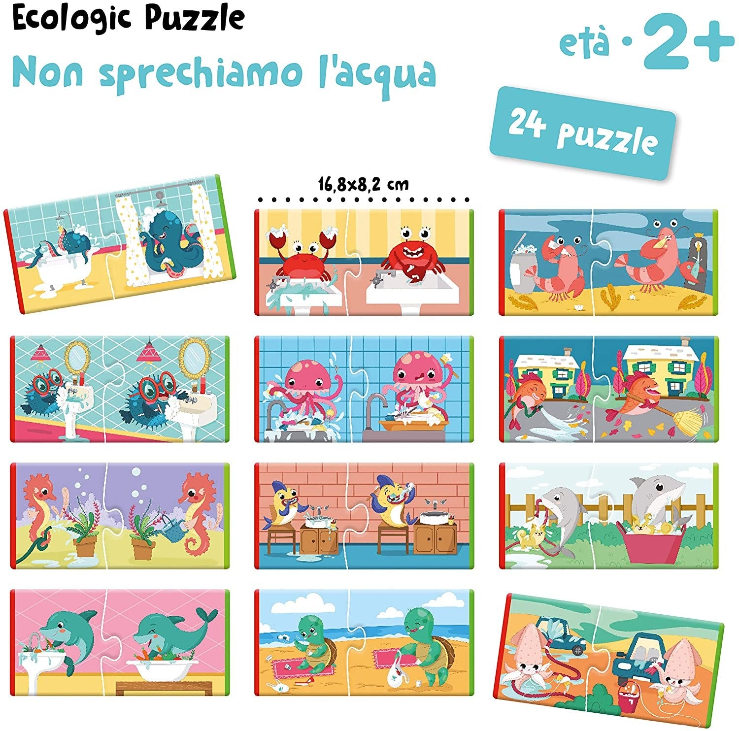 ECOLOGIC PUZZLE AHORRA AGUA - Adventerra Games