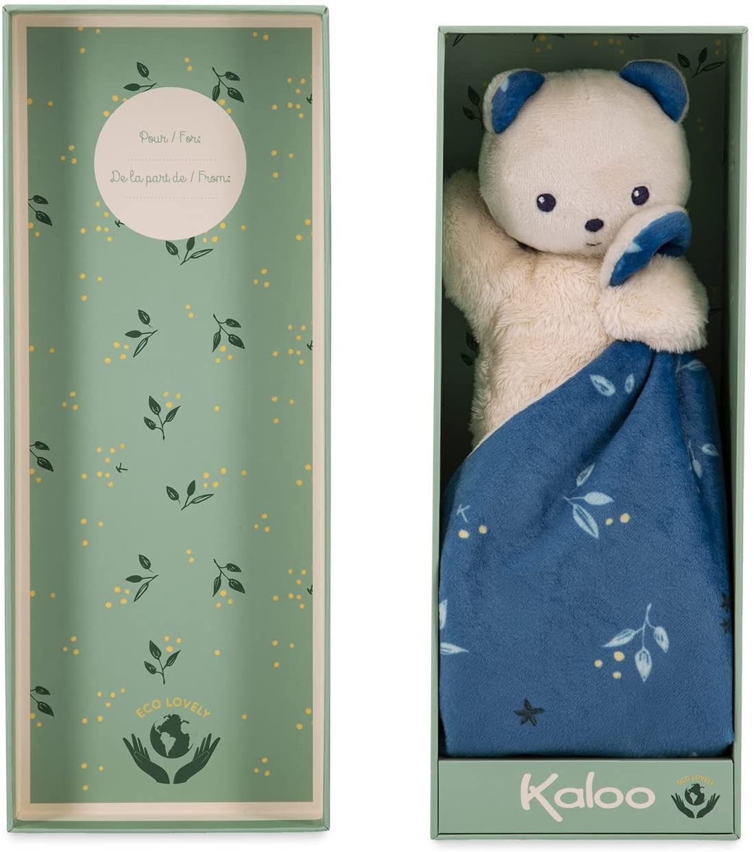 MANTITA CON OSO CARRÉ DOUCEUR NOCTÁMBULO - Kaloo  K972004